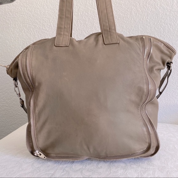 ALEXANDER WANG Lambskin Trudy zip around Tote gray - Picture 4 of 16